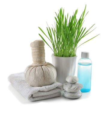Beyaz Spa kompozisyonu 