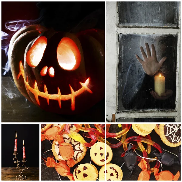 Different photos for Halloween — Stock Photo, Image