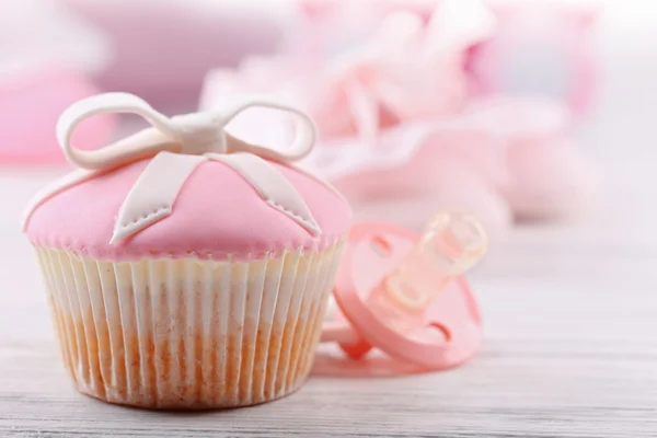 Gustoso delizioso cupcake — Foto Stock