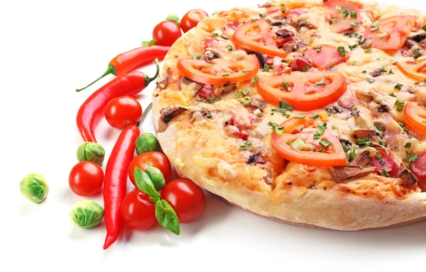 Güzel taze pizza — Stok fotoğraf