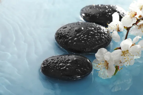 Spa stones on background — Stock Photo, Image