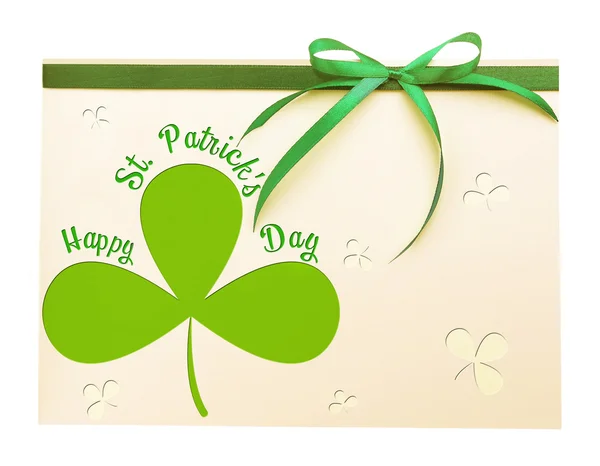 Feliz tarjeta del Día de San Patricio — Foto de Stock