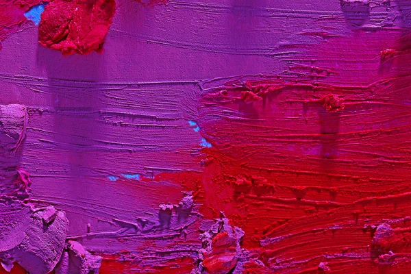 Λερωμένο πολύχρωμα κραγιόν — Φωτογραφία Αρχείου