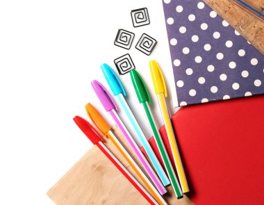 İleti örneği üzerinde beyaz dizi