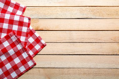 Parlak damalı peçete