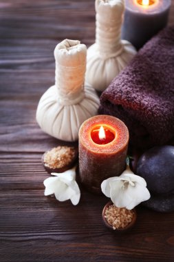 Güzel spa kompozisyonu 