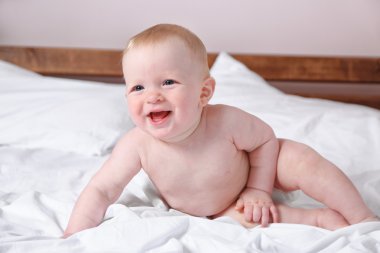 Sevimli bebek oturma 