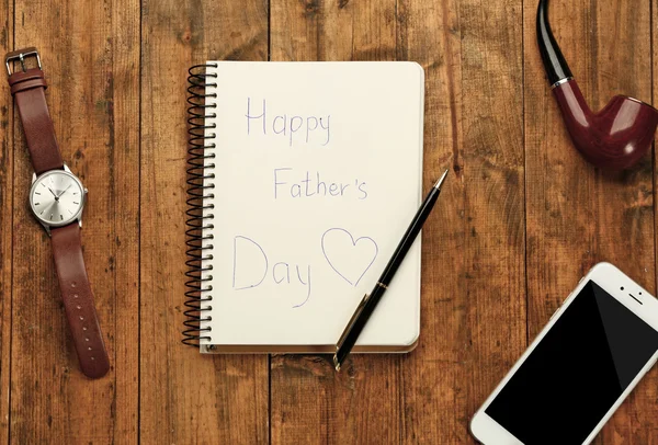 Happy father's day concept. — Stock Photo, Image