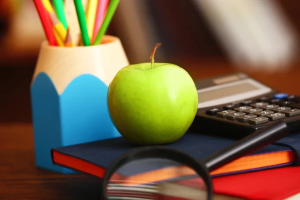 Schreibwaren Set für die Schule — Stockfoto