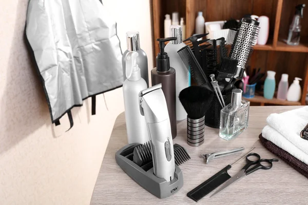 Profesjonalny salon fryzjerski narzędzia — Zdjęcie stockowe