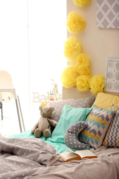 Interiören i barnets sovrum — Stockfoto
