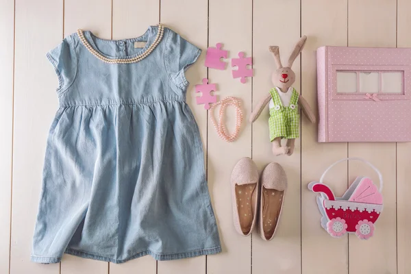 Abbigliamento e accessori per bambini — Foto Stock