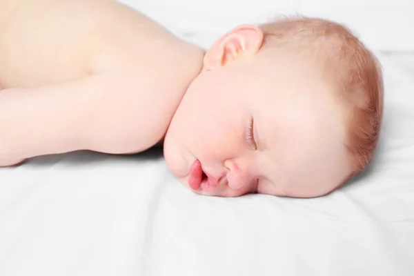Békés baba alszik — Stock Fotó
