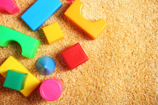 Giocattoli colorati per bambini in plastica — Foto Stock