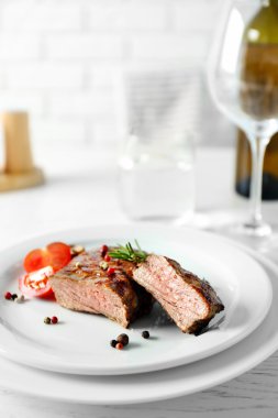 Lezzetli ızgara biftek