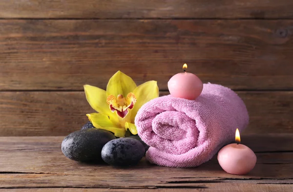 Spa still life with stones — Stock Photo, Image