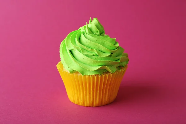 Colorful Birthday cupcake — Stock Photo, Image