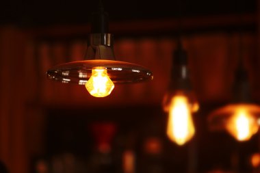 Bulanık ışık kafe