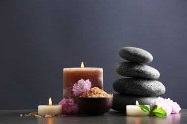 Güzel spa kompozisyonu 