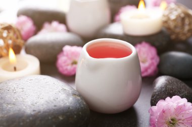 Güzel spa kompozisyonu 