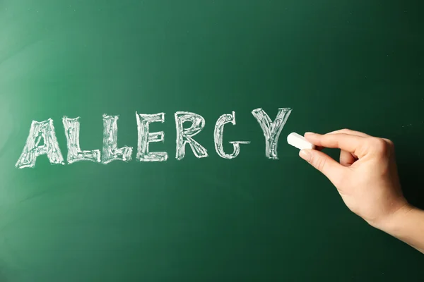 Allergy food concept — Stock Photo, Image