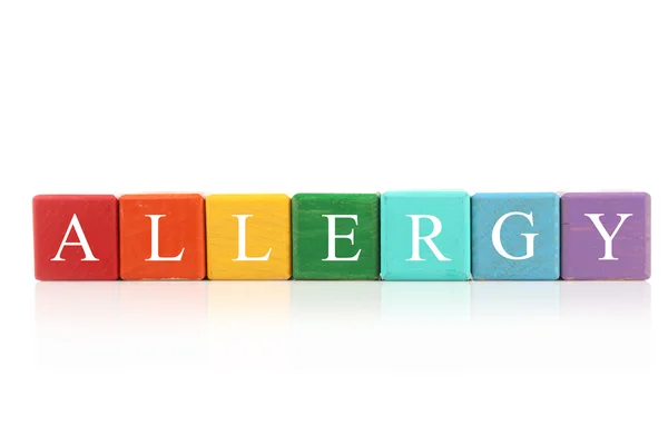 アレルギー食品のコンセプト — ストック写真