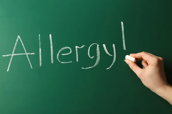 Allergy food concept — Stock Photo, Image