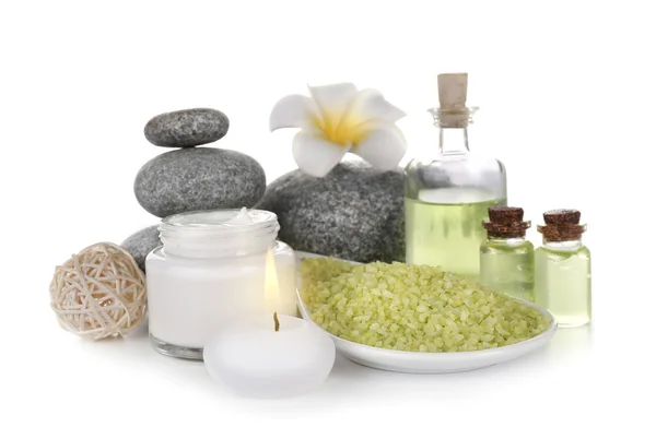 Tratamiento de spa con piedras — Foto de Stock