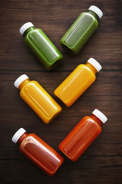 Detox drink in bottles — Stock Photo, Image