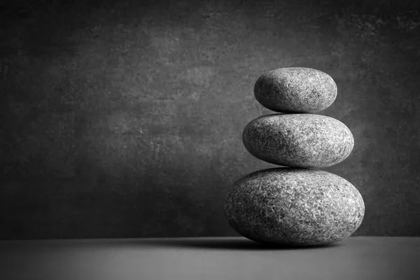 Composition of spa pebbles — Stock Photo, Image