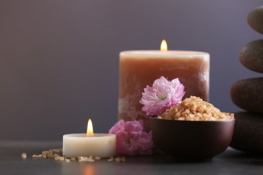 Güzel spa kompozisyonu 