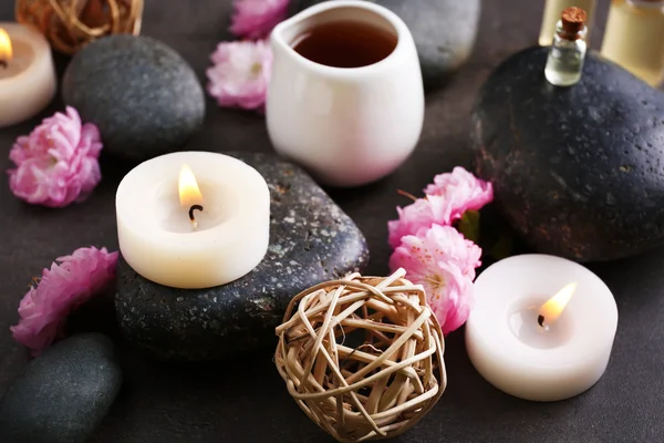 Güzel spa kompozisyonu 