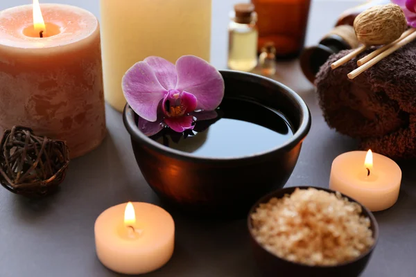 Beautiful composition of spa treatment — Stock Photo, Image