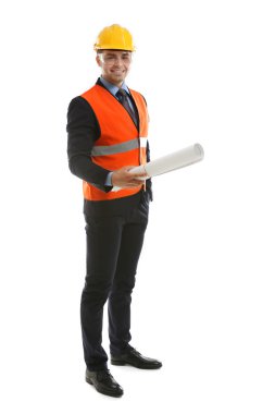 Mühendis yelek ve kask