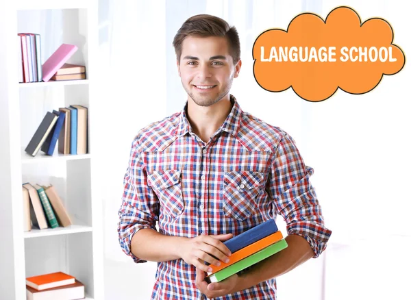 Concepto escuela de idiomas —  Fotos de Stock