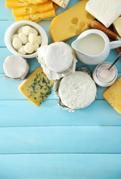 Fresh dairy products — Stock Photo, Image