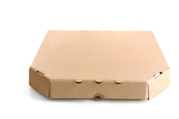 Cardboard pizza box — Stock Photo, Image