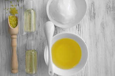 Güzel spa kompozisyonu