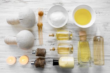 Güzel spa kompozisyonu