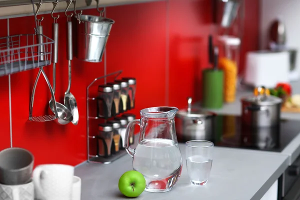 Stylish kitchen interior — Stock Photo, Image