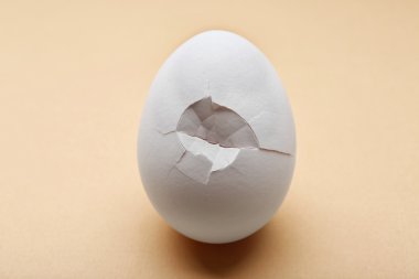 kırık yumurta yakın çekim