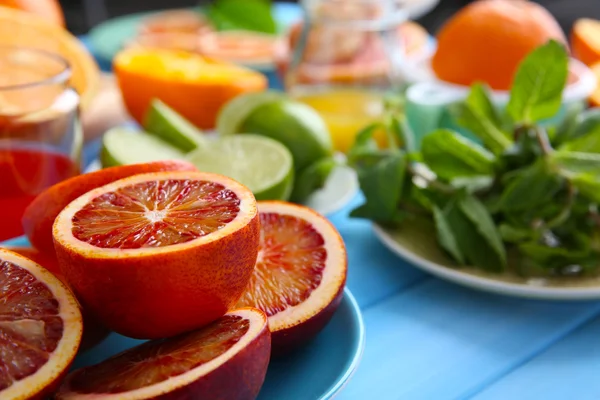 Saftige sizilianische Orangen — Stockfoto