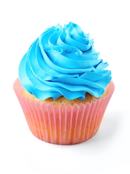 Färgglada födelsedag cupcake — Stockfoto