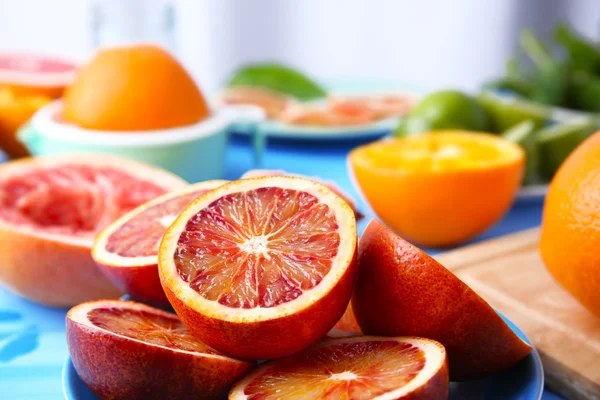 Naranjas sicilianas jugosas — Foto de Stock