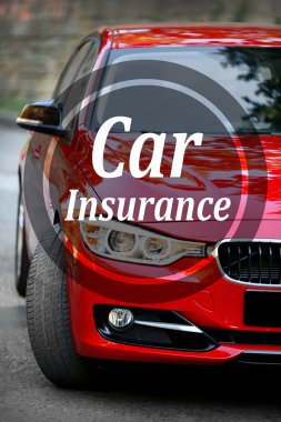 Araba sigortası kavramı. 