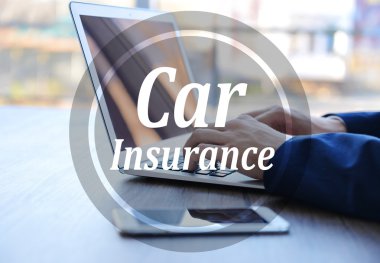 Araba sigortası kavramı. 