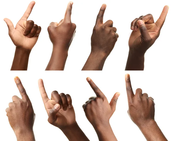 Set of different hands — Stock Photo, Image