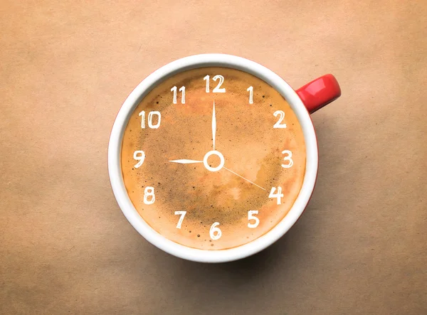 Conceito de tempo de café — Fotografia de Stock