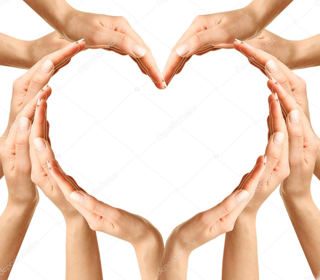 Female Hands In Heart Shape Stock Photo By ©belchonock 111850478