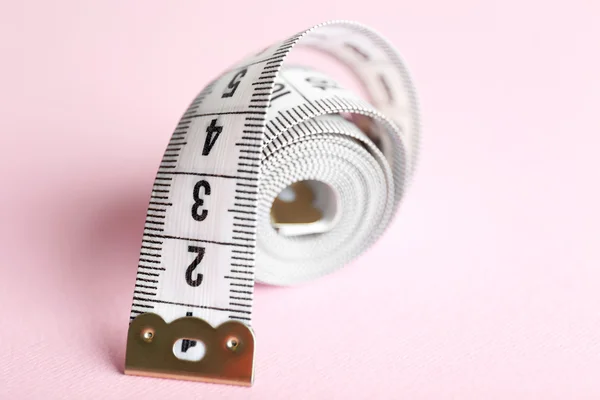 White measuring tape — Stock Photo, Image